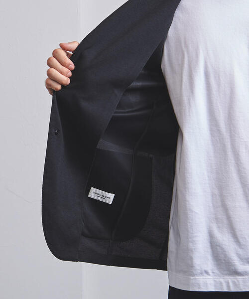UNITED ARROWS（ユナイテッドアローズ）の「<UNITED ARROWS> パナマ ジャージー ジャケット（テーラードジャケット・メンズ・ブラック/ベージュ/ネイビー・SMALL/MEDIUM/LARGE/X-LARGE）」の6枚目の写真