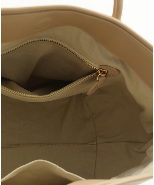 TODAYFUL（トゥデイフル）の「エコレザートートバッグ（トートバッグ・レディース・ブラウン/キナリ・FREE）」の10枚目の写真