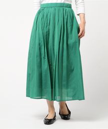 シャイニービスコースコットンマキシスカート
