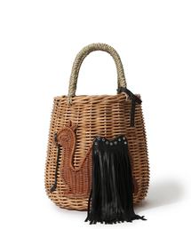 LUDLOW（ラドロー）の「LUDLOW / キャメルバスケット（かごバッグ