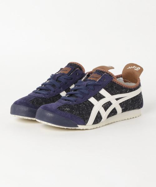 Onitsuka Tiger（オニツカタイガー）の「MEXICO 66 / メキシコ 66（スニーカー・メンズ・インディゴブルー・22.5/23/23.5/24/24.5/25/25.5/26/26.5/27/27.5/28/28.5/29）」の6枚目の写真