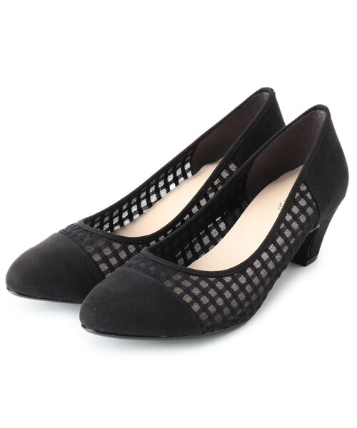 grove(グローブ)の「【22.0-25.0まで/日本製】やわここち(R)パンプス(5.5cm)(パンプス・レディース・ブラック/ライトベージュ/ブラック系1/モスグリーン/ベージュ系その他6/ベージュ系その他7/キャメル/ピンク系その他/ブラック系3/ブラック系7/ベージュ系7/ベージュ系8・50/40/35/45/30/25/20)」の3枚目の写真