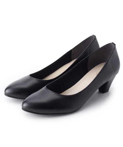 grove(グローブ)の「【22.0-25.0まで/日本製】やわここち(R)パンプス(5.5cm)(パンプス・レディース・ブラック/ライトベージュ/ブラック系1/モスグリーン/ベージュ系その他6/ベージュ系その他7/キャメル/ピンク系その他/ブラック系3/ブラック系7/ベージュ系7/ベージュ系8・50/40/35/45/30/25/20)」の5枚目の写真