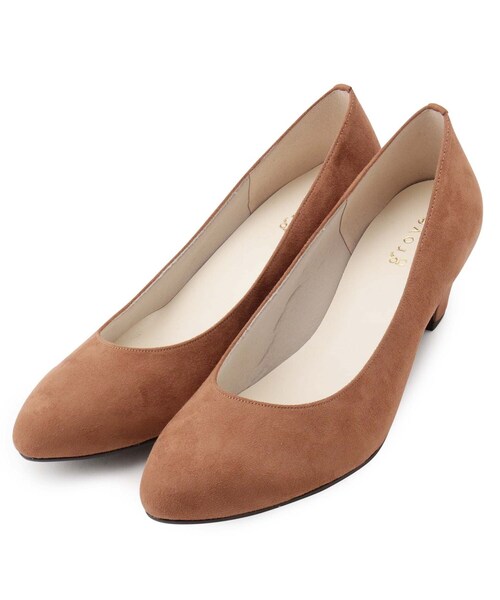 grove(グローブ)の「【22.0-25.0まで/日本製】やわここち(R)パンプス(5.5cm)(パンプス・レディース・ブラック/ライトベージュ/ブラック系1/モスグリーン/ベージュ系その他6/ベージュ系その他7/キャメル/ピンク系その他/ブラック系3/ブラック系7/ベージュ系7/ベージュ系8・50/40/35/45/30/25/20)」の11枚目の写真