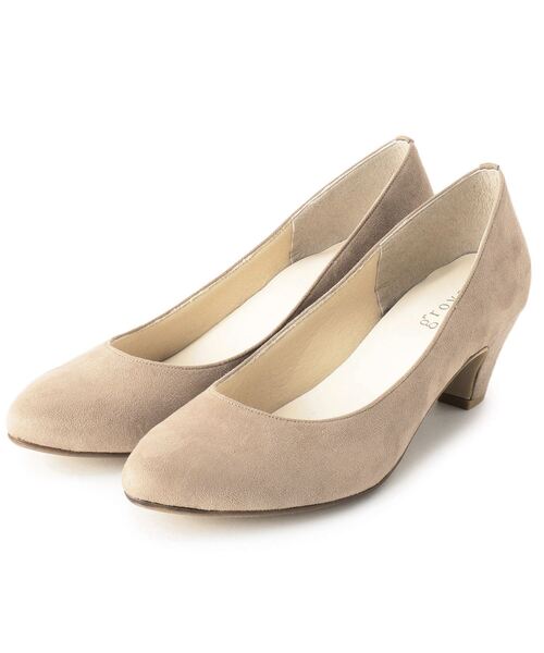grove(グローブ)の「【22.0-25.0まで/日本製】やわここち(R)パンプス(5.5cm)(パンプス・レディース・ブラック/ライトベージュ/ブラック系1/モスグリーン/ベージュ系その他6/ベージュ系その他7/キャメル/ピンク系その他/ブラック系3/ブラック系7/ベージュ系7/ベージュ系8・50/40/35/45/30/25/20)」の13枚目の写真