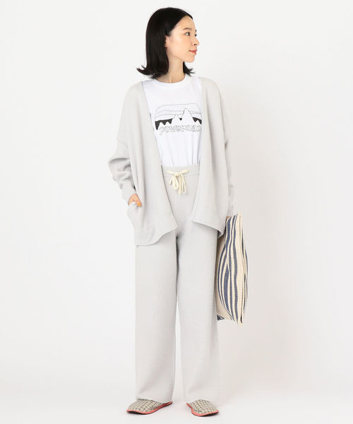SHIPS Days(シップスデイズ)の「SHIPS Days:ダブルフェイスパンツ◇(その他パンツ・レディース・ライトグレー/ネイビー・ONE SIZE)」の3枚目の写真