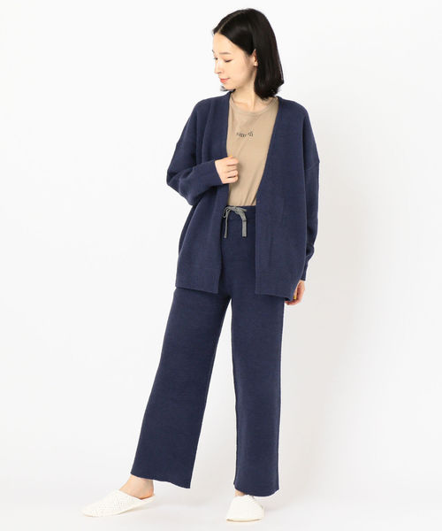 SHIPS Days(シップスデイズ)の「SHIPS Days:ダブルフェイスパンツ◇(その他パンツ・レディース・ライトグレー/ネイビー・ONE SIZE)」の7枚目の写真