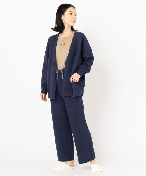 SHIPS Days(シップスデイズ)の「SHIPS Days:ダブルフェイスパンツ◇(その他パンツ・レディース・ライトグレー/ネイビー・ONE SIZE)」の8枚目の写真