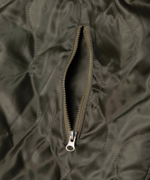 WEGO（ウィゴー）の「WEGO/リバーシブルボアフリースキルトブルゾン（ブルゾン・レディース・ホワイト/ベージュ/ブラウン・FREE）」の7枚目の写真