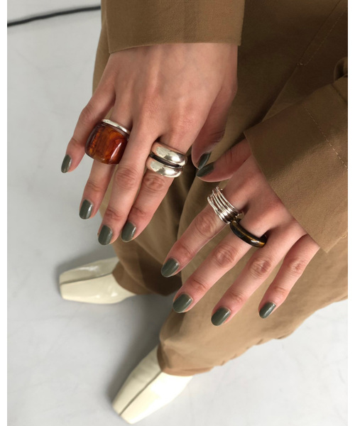 TODAYFUL（トゥデイフル）の「ボリュームラインリングSilver925