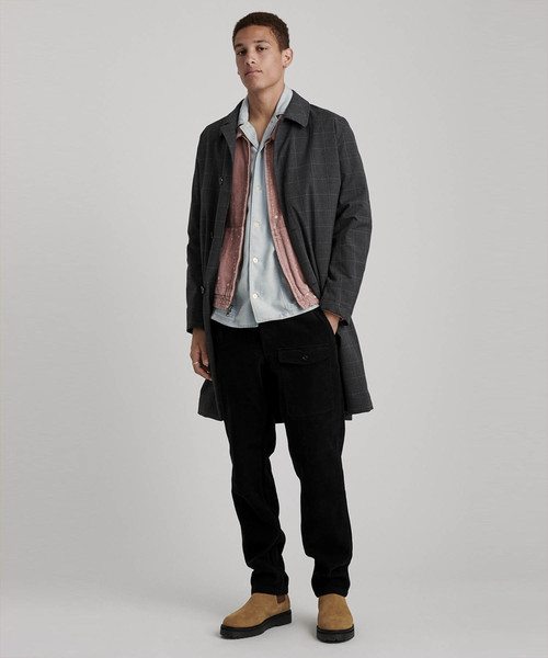 Saturdays NYC（サタデーズ ニューヨークシティ ）の「Howard Denim Short Sleeve Shirt（シャツ/ブラウス・メンズ・ブラック系その他/ブルー系その他/ブルー系その他2・X-SMALL/S/M/L）」の17枚目の写真