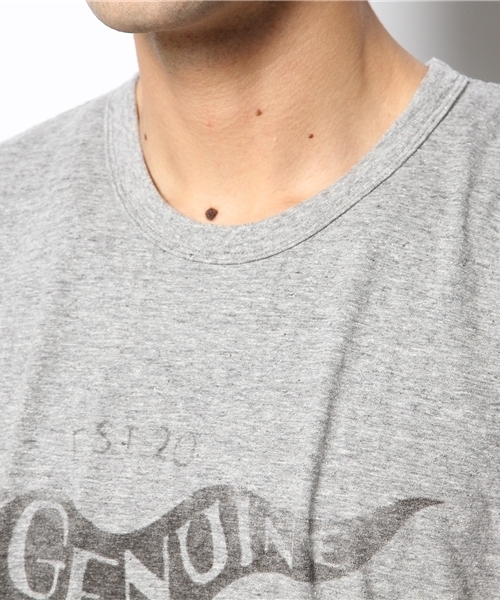 goa（ゴア）の「Genuine Flag tee（Tシャツ/カットソー・メンズ・グレー/ベージュ/ホワイト・FREE）」の7枚目の写真