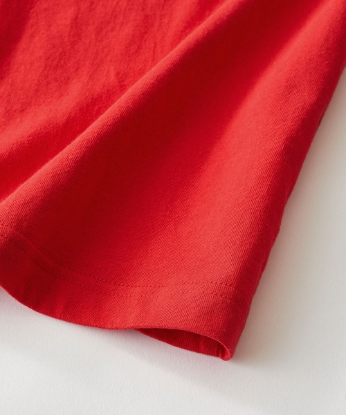 Coca Cola（コカコーラ）の「MONO-MART COCA-COLA（コカ・コーラ）別注 ビックシルエットロング丈カットソー（Tシャツ/カットソー・メンズ・ホワイト/ブラック/レッド・FREE）」の6枚目の写真