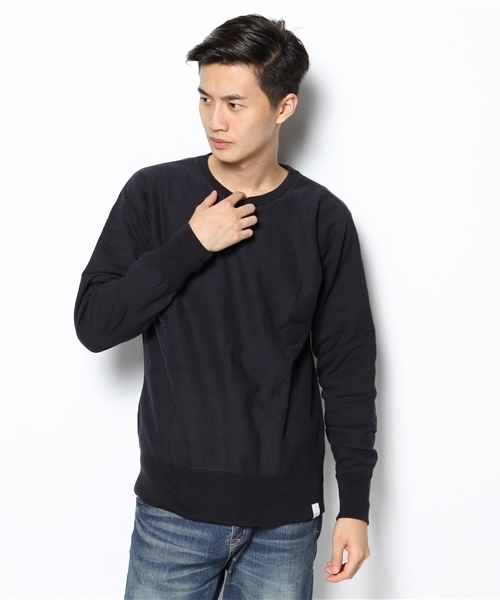 CIAOPANIC（チャオパニック）の「【Ciaopanic】U.S.A.YARN（スウェット・メンズ・ホワイト/ネイビー/グレー・LARGE/FREE/MEDIUM）」の3枚目の写真