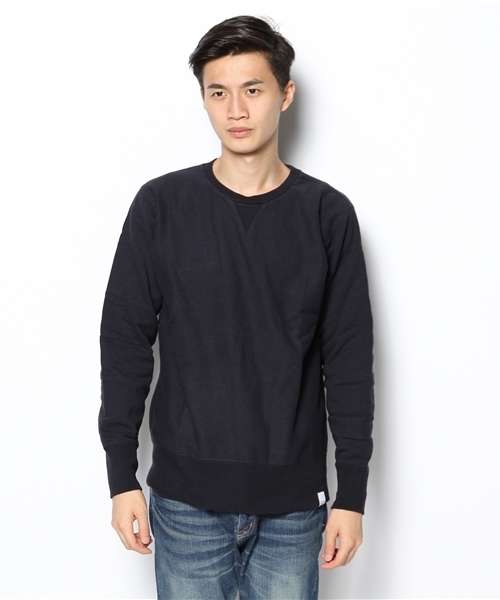 CIAOPANIC（チャオパニック）の「【Ciaopanic】U.S.A.YARN（スウェット・メンズ・ホワイト/ネイビー/グレー・LARGE/FREE/MEDIUM）」の4枚目の写真