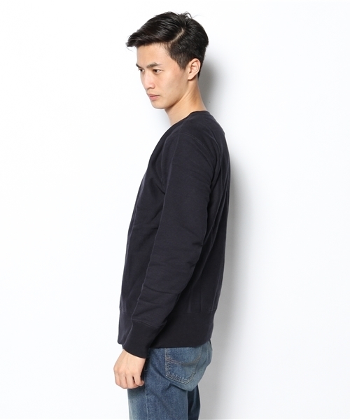 CIAOPANIC（チャオパニック）の「【Ciaopanic】U.S.A.YARN（スウェット・メンズ・ホワイト/ネイビー/グレー・LARGE/FREE/MEDIUM）」の5枚目の写真