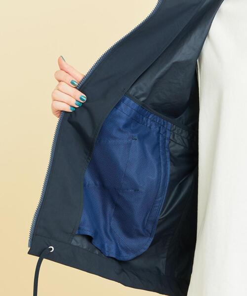 THE NORTH FACE PURPLE LABEL(ザ ノースフェイス パープルレーベル)の「【別注】<THE NORTH FACE PURPLE LABEL>∴マウンテンパーカー(マウンテンパーカー・レディース・ネイビー/オフホワイト・SMALL)」の14枚目の写真