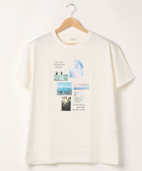 archives（アルシーヴ）の「アソートBIGTシャツ（Tシャツ/カットソー・レディース・ベージュ/グリーン/ブルー/その他1/その他2/その他3・MEDIUM）」の5枚目の写真