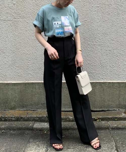 archives（アルシーヴ）の「アソートBIGTシャツ（Tシャツ/カットソー・レディース・ベージュ/グリーン/ブルー/その他1/その他2/その他3・MEDIUM）」の21枚目の写真