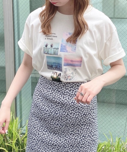 archives（アルシーヴ）の「アソートBIGTシャツ（Tシャツ/カットソー・レディース・ベージュ/グリーン/ブルー/その他1/その他2/その他3・MEDIUM）」の22枚目の写真