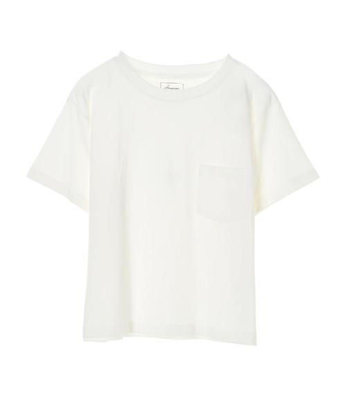 AMERICAN HOLIC（アメリカンホリック）の「18col.クルーネックカットプルオーバー1 〇＊（Tシャツ/カットソー・レディース・ブラック/ネイビー/ライトグレー/オフホワイト/ピンク/キャメル/ライトピンク/ベージュ/カーキ/モカ/ライトベージュ/ブラウン/ライトカーキ/サックスブルー/ピンクベージュ・S/L/M）」の19枚目の写真