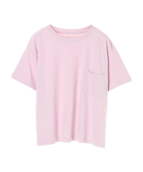 AMERICAN HOLIC（アメリカンホリック）の「18col.クルーネックカットプルオーバー1 〇＊（Tシャツ/カットソー・レディース・ブラック/ネイビー/ライトグレー/オフホワイト/ピンク/キャメル/ライトピンク/ベージュ/カーキ/モカ/ライトベージュ/ブラウン/ライトカーキ/サックスブルー/ピンクベージュ・S/L/M）」の16枚目の写真