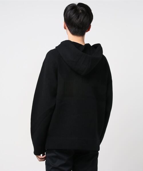 トップス Y-3 CLASSIC KNIT FULLZIP SWEATER Y-3（ワイスリー）の「M CLASSIC WINTER KNIT HOODED FULL-ZIP