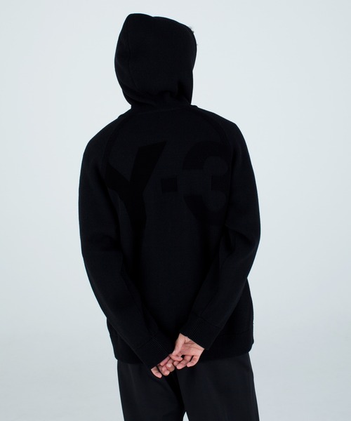 トップス Y-3 CLASSIC KNIT FULLZIP SWEATER Y-3（ワイスリー）の「M CLASSIC WINTER KNIT HOODED FULL-ZIP