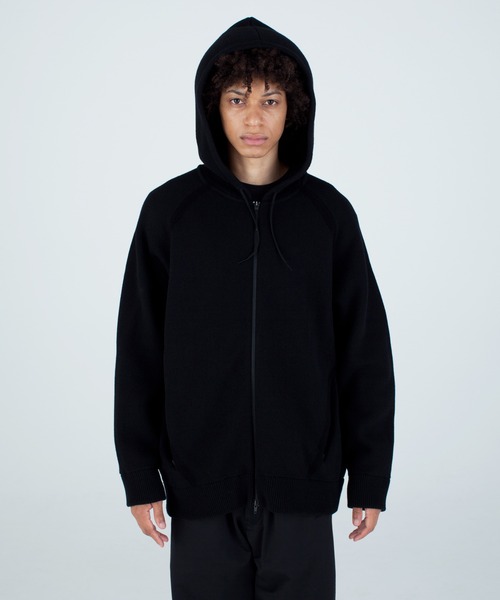 トップス Y-3 CLASSIC KNIT FULLZIP SWEATER Y-3（ワイスリー）の「M CL KNIT FULL-ZIP SWEATER（ニット