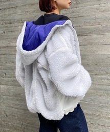 PAGEBOY | ボアリバーシブルフードブルゾン(ブルゾン)