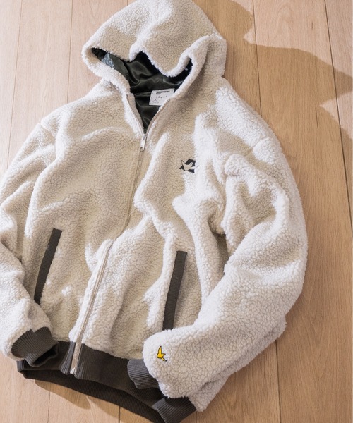 Hoodie Gonzales マーク ゴンザレス Boa H ボアパーカー Closet ライトアウター トップス H Mark ブルゾン 最先端特価の パーカー