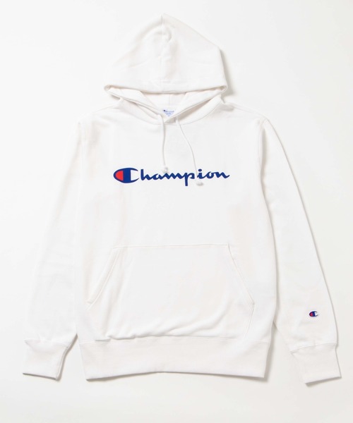 Champion（チャンピオン）の「WEGO/Champion 裏毛ロゴプルパーカー（パーカー・メンズ・ブラック/ホワイト/オートミール/ロイヤルブルー/ワイン・MEDIUM/LARGE/X-LARGE）」の9枚目の写真