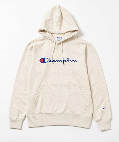Champion（チャンピオン）の「WEGO/Champion 裏毛ロゴプルパーカー（パーカー・メンズ・ブラック/ホワイト/オートミール/ロイヤルブルー/ワイン・MEDIUM/LARGE/X-LARGE）」の12枚目の写真