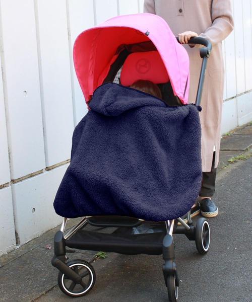 SweetMommy(スウィートマミー)の「秋冬クレンゼ 抗菌・抗ウイルス ボアケープ(その他ベビー用品・レディース・ブラック/ベージュ/ネイビー/グレー・FREE)」の9枚目の写真