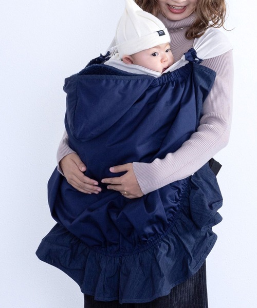 SweetMommy(スウィートマミー)の「秋冬クレンゼ 抗菌・抗ウイルス ボアケープ(その他ベビー用品・レディース・ブラック/ベージュ/ネイビー/グレー・FREE)」の16枚目の写真