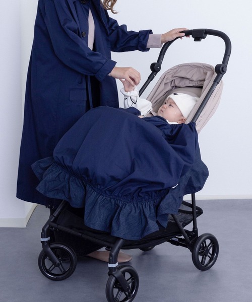 SweetMommy(スウィートマミー)の「秋冬クレンゼ 抗菌・抗ウイルス ボアケープ(その他ベビー用品・レディース・ブラック/ベージュ/ネイビー/グレー・FREE)」の18枚目の写真