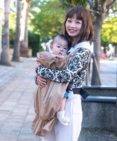 SweetMommy(スウィートマミー)の「秋冬クレンゼ 抗菌・抗ウイルス ボアケープ(その他ベビー用品・レディース・ブラック/ベージュ/ネイビー/グレー・FREE)」の22枚目の写真