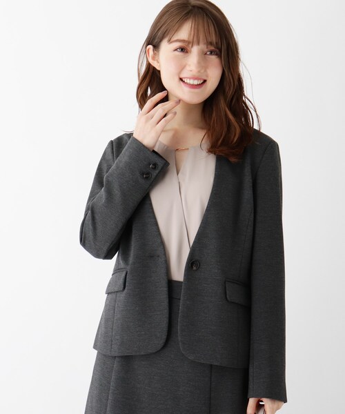 index（インデックス）の「◇Carremanツイルノーカラー