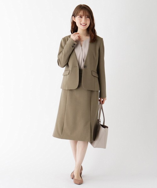 index（インデックス）の「◇Carremanツイルノーカラー