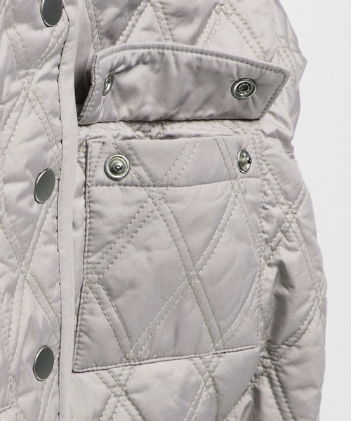 BRANSHES（ブランシェス）の「中綿キルトジャケット（ブルゾン・キッズ・ライトベージュ/カーキ・150cm/120cm/130cm/100cm/110cm/90cm/140cm）」の21枚目の写真