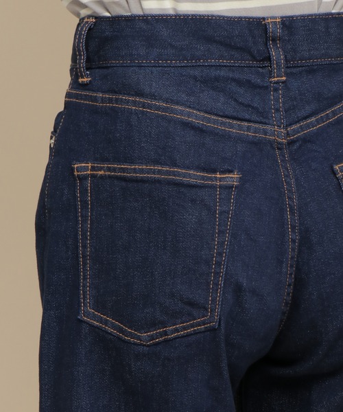 ikka(イッカ)の「ストレッチデニムワイドパンツ(デニムパンツ・レディース・オフホワイト/ブルー/ブルー系その他・M/L)」の13枚目の写真
