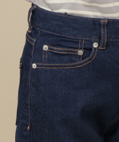 ikka(イッカ)の「ストレッチデニムワイドパンツ(デニムパンツ・レディース・オフホワイト/ブルー/ブルー系その他・M/L)」の10枚目の写真