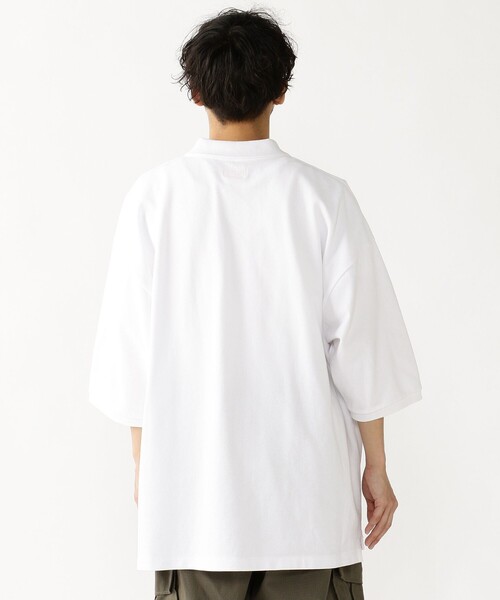 BEAMS（ビームス）の「BEAMS / ヘビー鹿の子 ポロシャツ（ポロシャツ・メンズ・ホワイト/ネイビー/レッド/グレー系その他・X-LARGE/SMALL/MEDIUM/LARGE）」の15枚目の写真