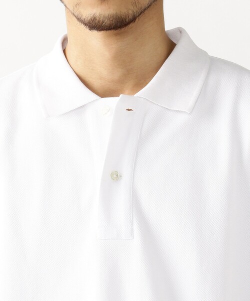 BEAMS（ビームス）の「BEAMS / ヘビー鹿の子 ポロシャツ（ポロシャツ・メンズ・ホワイト/ネイビー/レッド/グレー系その他・X-LARGE/SMALL/MEDIUM/LARGE）」の16枚目の写真