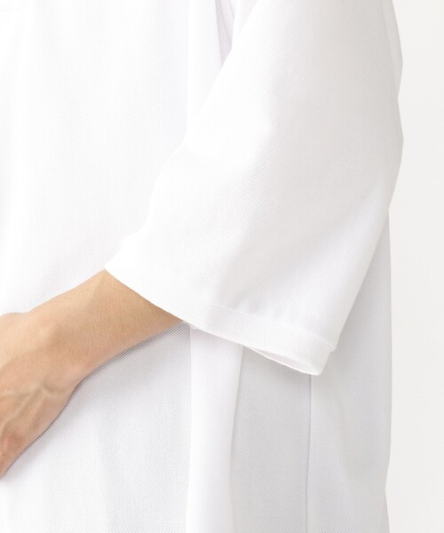 BEAMS（ビームス）の「BEAMS / ヘビー鹿の子 ポロシャツ（ポロシャツ・メンズ・ホワイト/ネイビー/レッド/グレー系その他・X-LARGE/SMALL/MEDIUM/LARGE）」の17枚目の写真