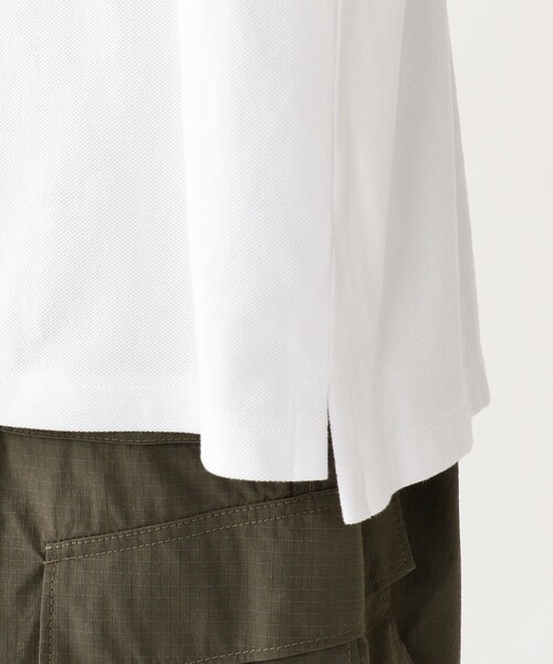 BEAMS（ビームス）の「BEAMS / ヘビー鹿の子 ポロシャツ（ポロシャツ・メンズ・ホワイト/ネイビー/レッド/グレー系その他・X-LARGE/SMALL/MEDIUM/LARGE）」の18枚目の写真