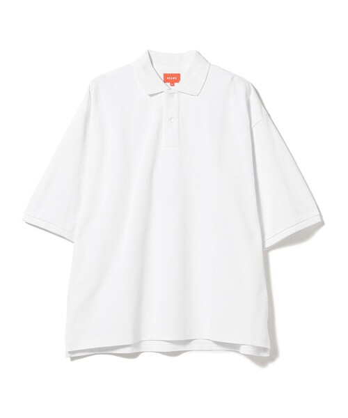 BEAMS（ビームス）の「BEAMS / ヘビー鹿の子 ポロシャツ（ポロシャツ・メンズ・ホワイト/ネイビー/レッド/グレー系その他・X-LARGE/SMALL/MEDIUM/LARGE）」の19枚目の写真