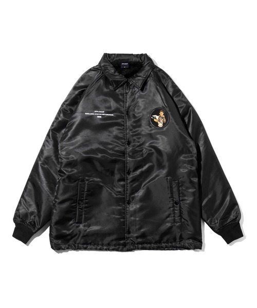 APPLEBUM（アップルバム）の「"Chicago Boy" Boa Coach Jacket（ナイロンジャケット・メンズ・ブラック・X-LARGE/LARGE/MEDIUM）」の2枚目の写真