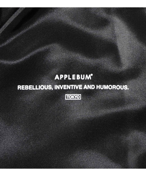 APPLEBUM（アップルバム）の「"Chicago Boy" Boa Coach Jacket（ナイロンジャケット・メンズ・ブラック・X-LARGE/LARGE/MEDIUM）」の5枚目の写真