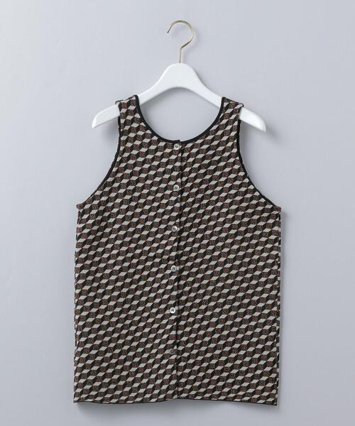 6（ロク）の「＜6(ROKU)＞BLOCK JACQUARD VEST/ベスト（ベスト